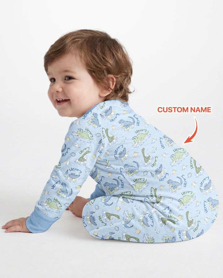 Gerippte Babykleidung mit individuellem Foto - Weich &amp; Skizzenhaft