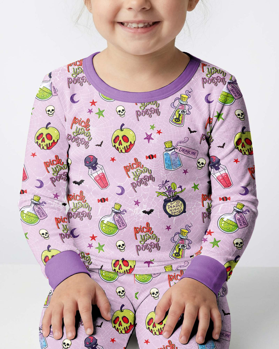 Pick Your Poison Bamboo Two Piece Long Sleeve Pajama Set