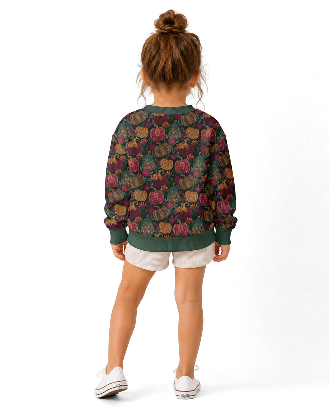 Velvet Pumpkins Bamboo Crewneck Sweatshirt