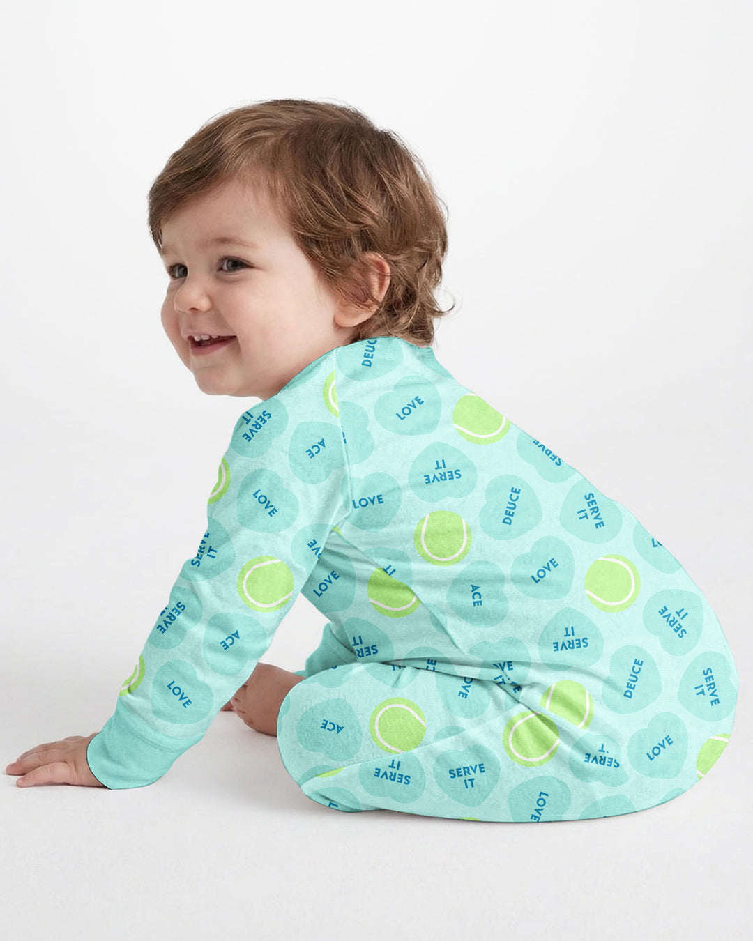 Gerippte Babykleidung mit individuellem Foto - Weich &amp; Skizzenhaft