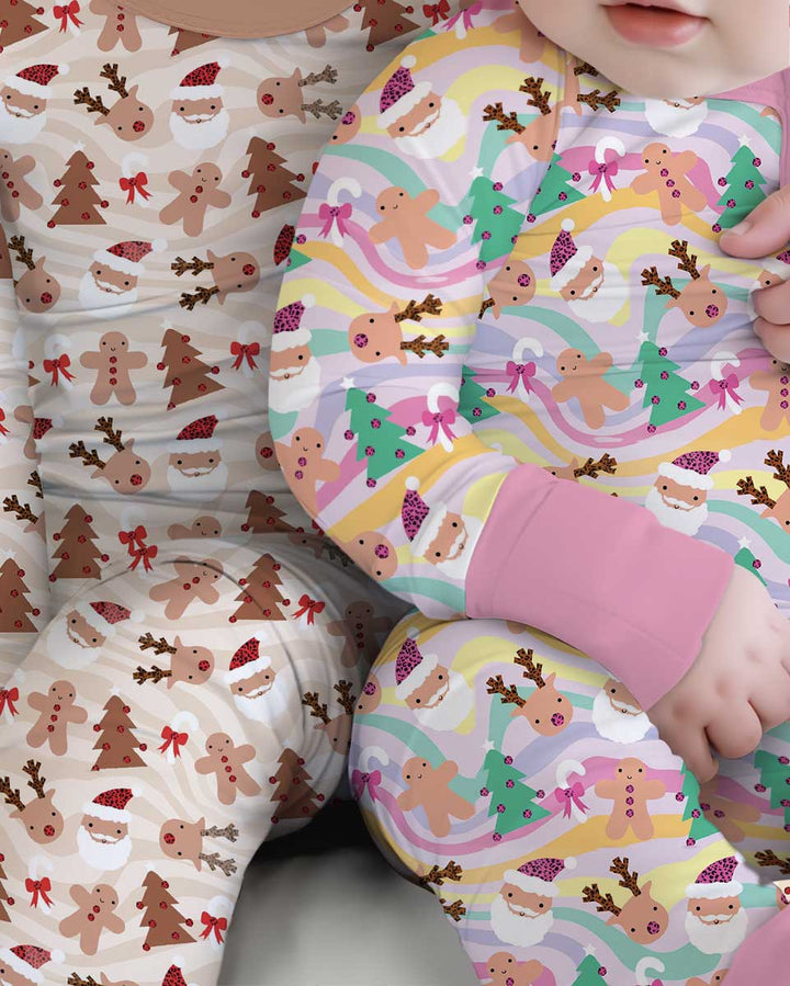 Whimsical Christmas Wonderland Bamboo Convertible Zippy