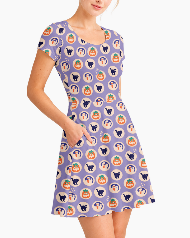 Vorlage Bambus Twirl Kleid