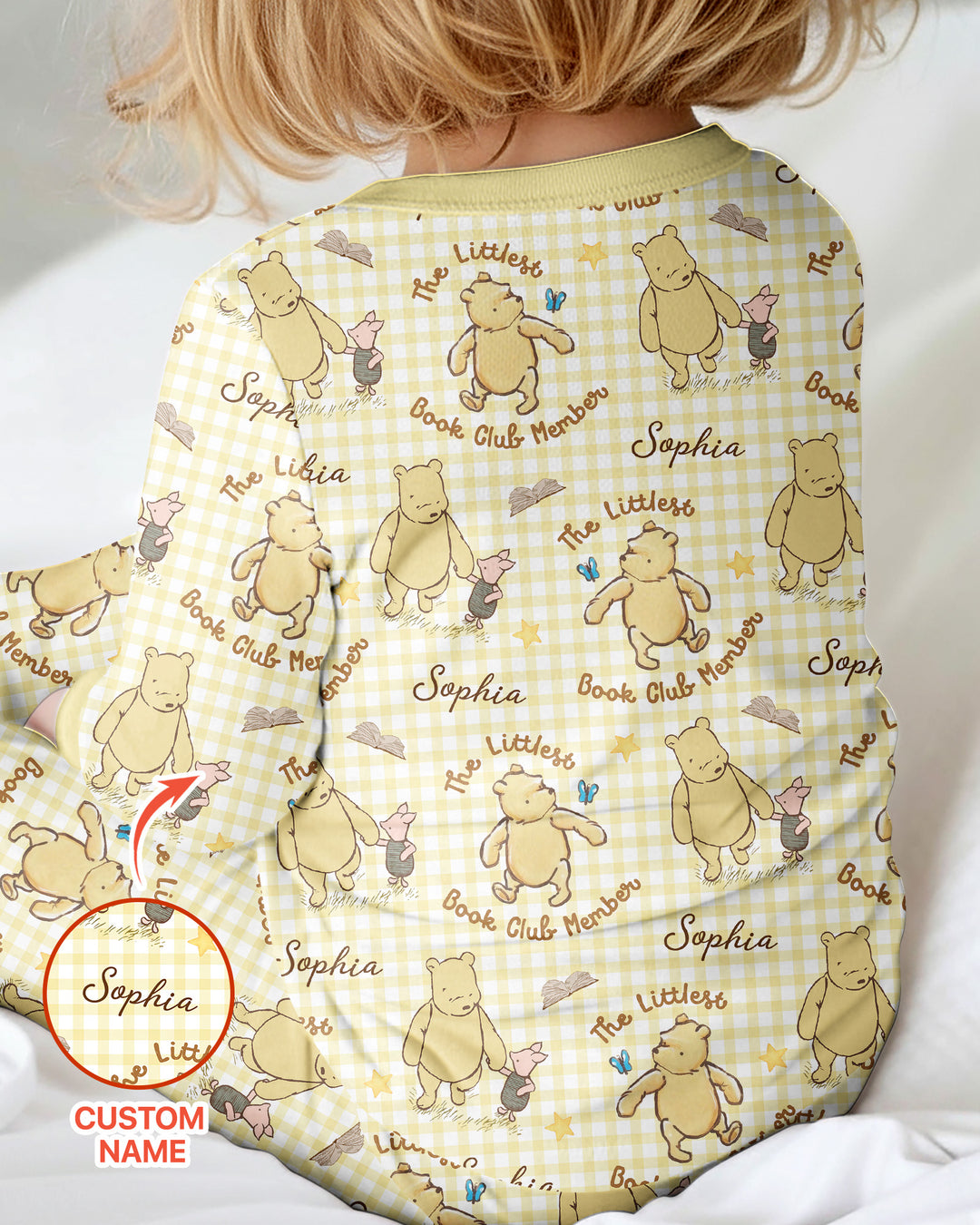 Custom Name Littlest Book Club Member Bamboo Convertible Zippy