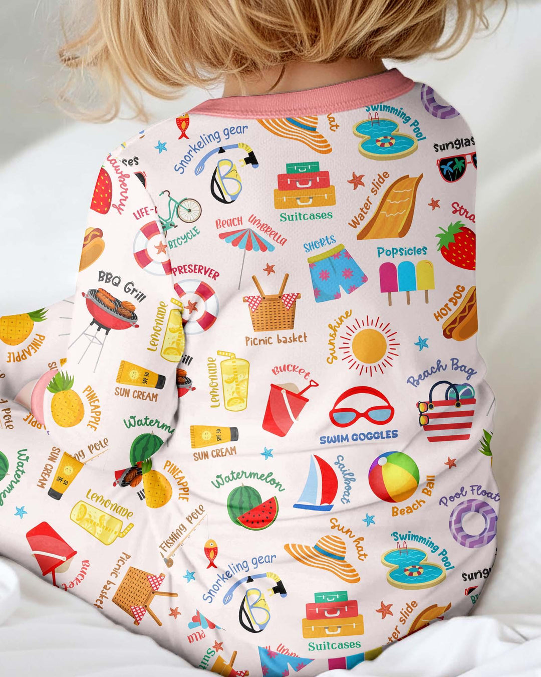 Gerippte Babykleidung mit individuellem Foto - Weich &amp; Skizzenhaft