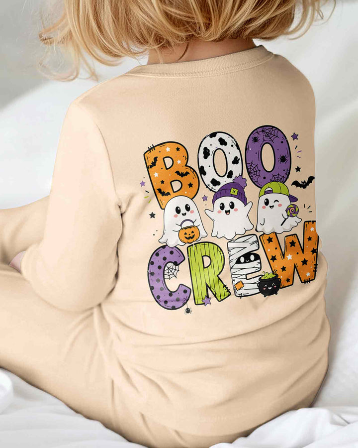 Personalized Boo Crew Halloween Ghost Group Spooky Bamboo Convertible Zippy