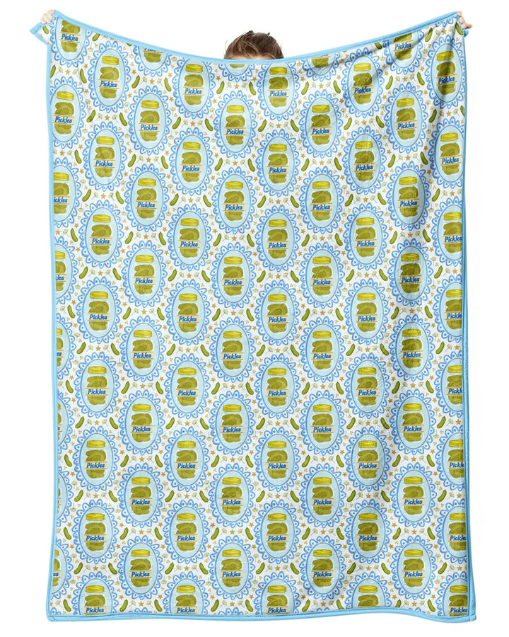 Pickle Coquette Bamboo Blanket