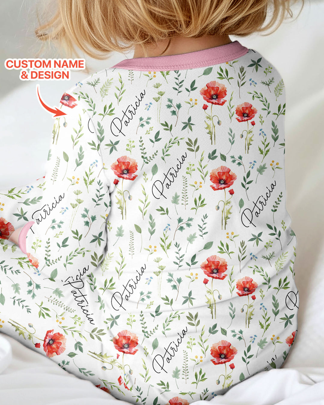 Birth Month Flower Bamboo Convertible Zippy