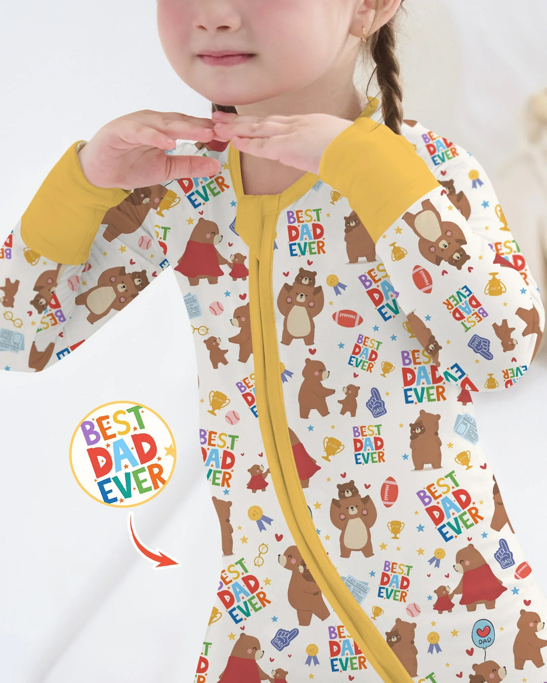 Gerippte Babykleidung mit individuellem Foto - Weich &amp; Skizzenhaft