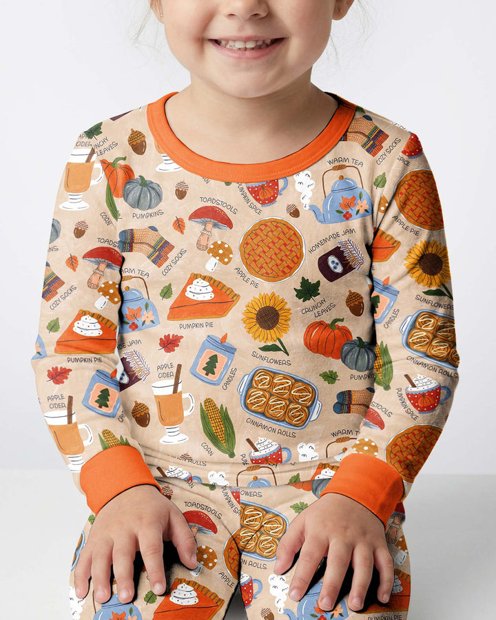 Cozy Season Mommy & Me Matching Bamboo Two Piece Long Sleeve Pajama Set