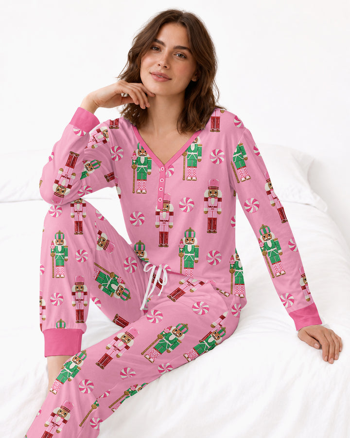 Pink Nutcracker Dreams Bamboo Women Pajama Set