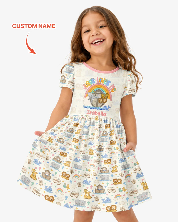 Vorlage Bambus Twirl Kleid