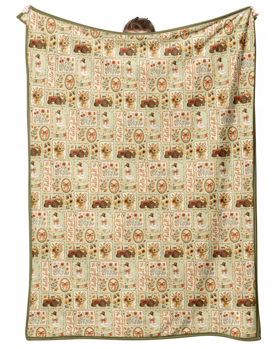 Vorlage Quilt Decke