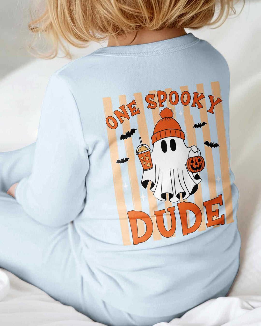 Personalized One Spooky Dude Halloween Baby Birthday Halloween Bamboo Convertible Zippy