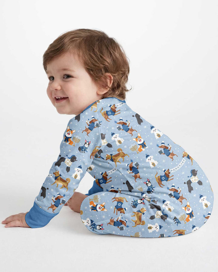 Hanukkah Dogs Bamboo Convertible Zippy