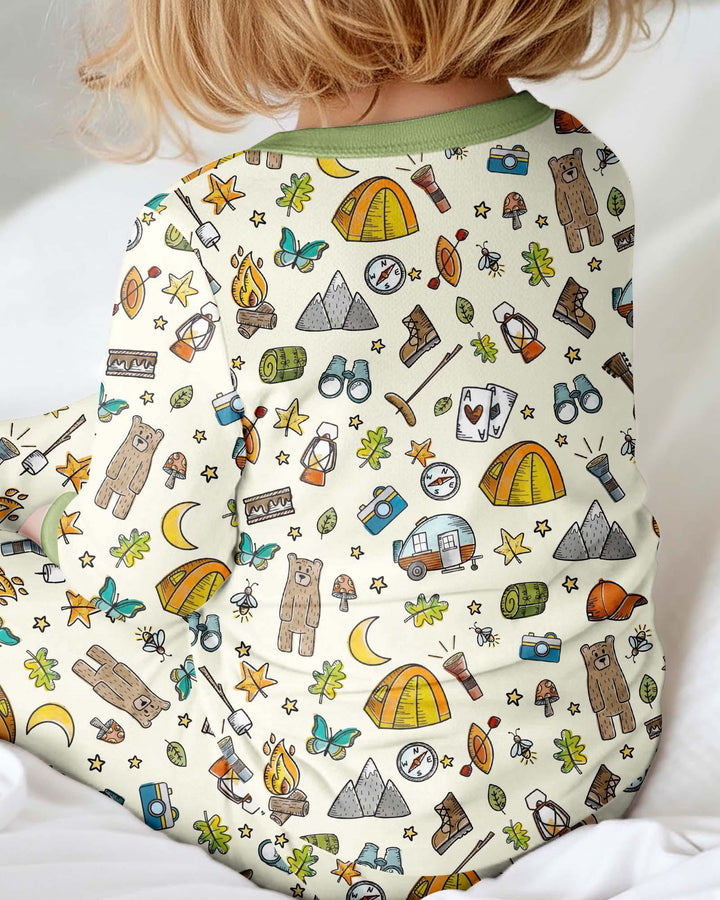 Gerippte Babykleidung mit individuellem Foto - Weich &amp; Skizzenhaft