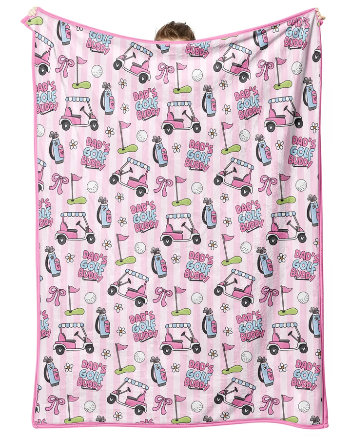 Dad's Golf Buddy Bamboo Blanket