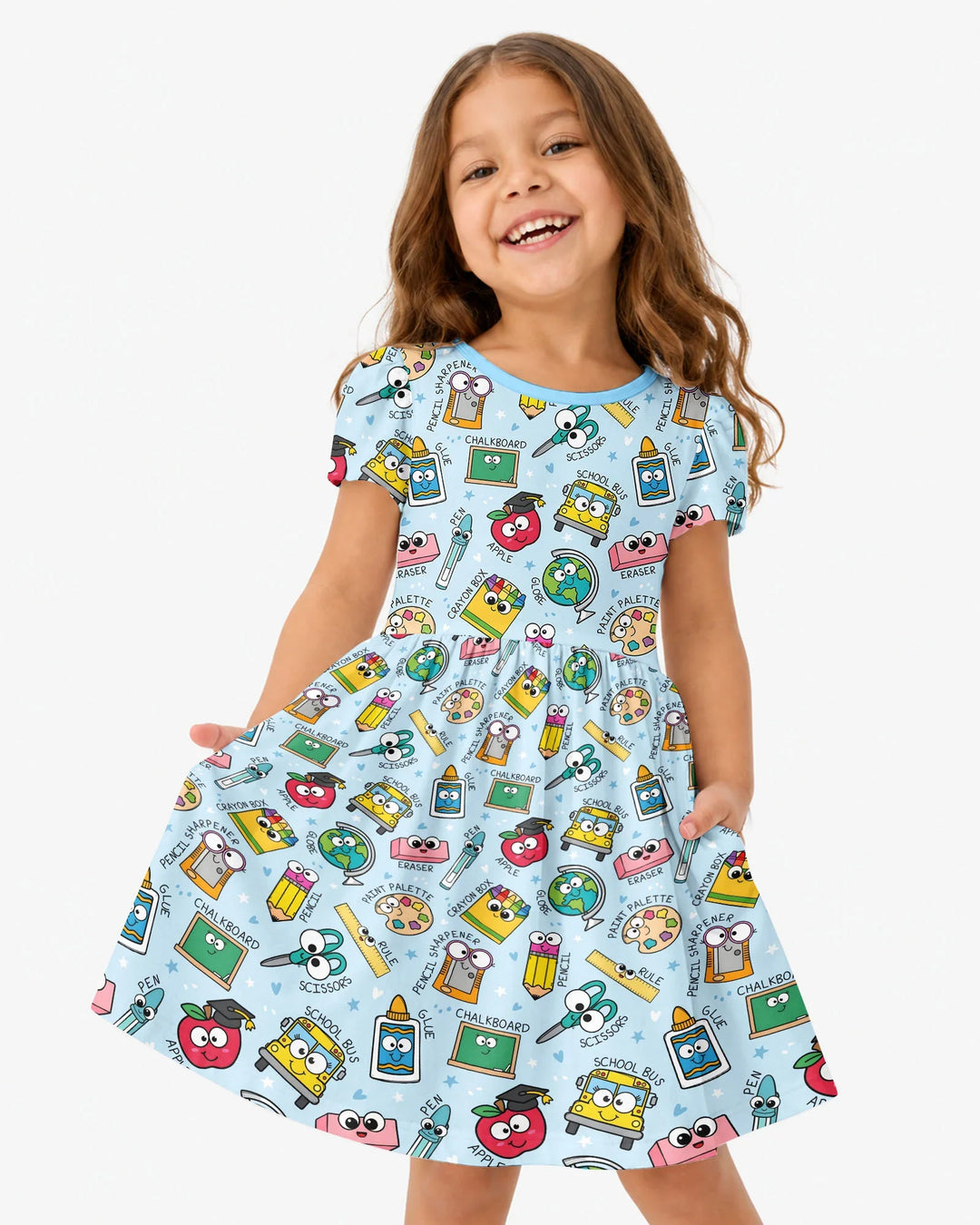 Happy School Pals Bamboo Twirl Dress
