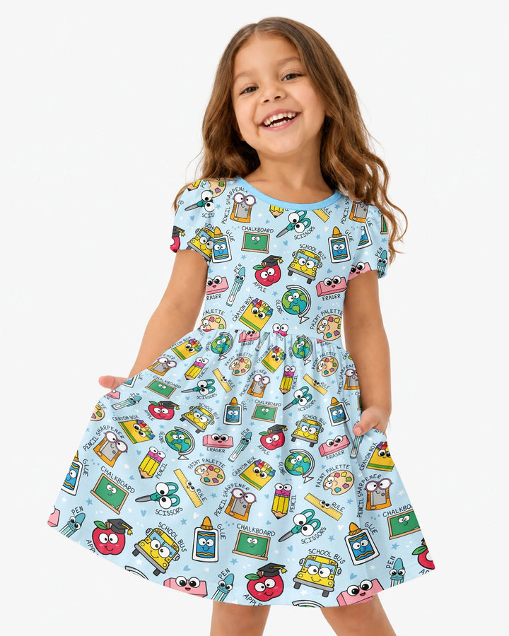 Happy School Pals Bamboo Twirl Dress