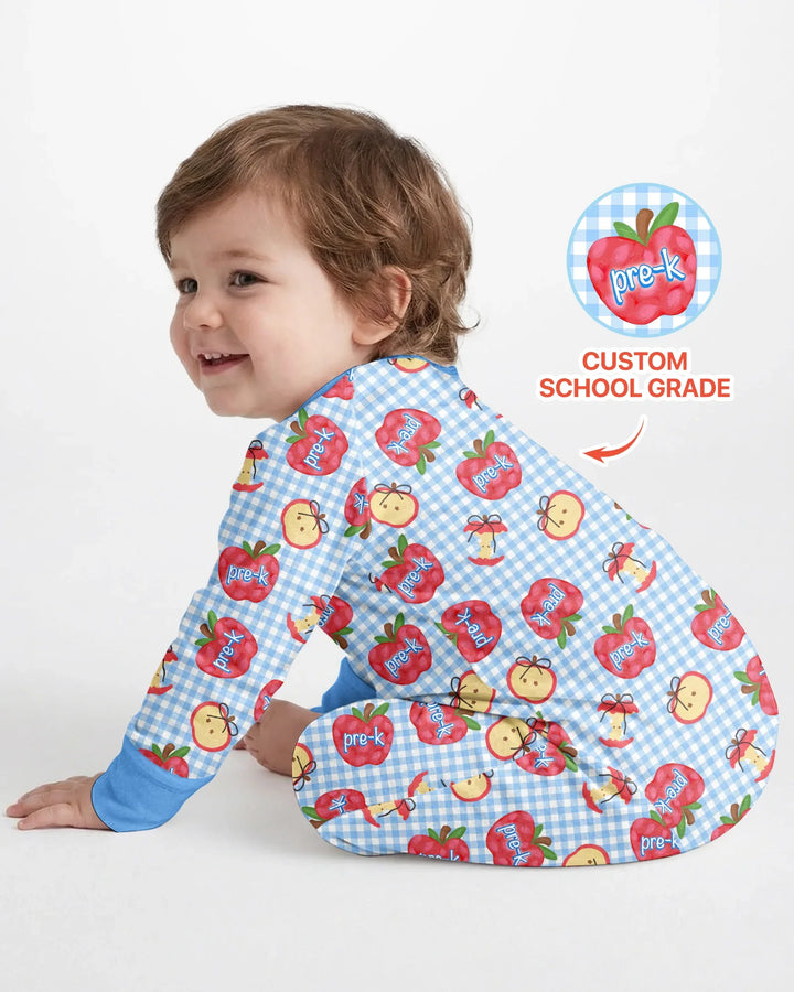 Gerippte Babykleidung mit individuellem Foto - Weich &amp; Skizzenhaft