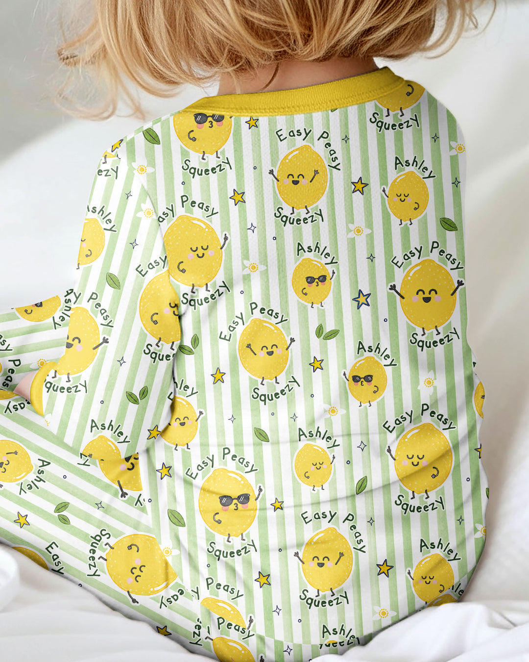 Easy Peasy Lemon Squeezy Custom Name Bamboo Convertible Zippy