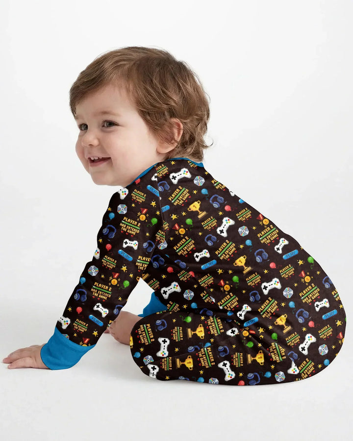Gerippte Babykleidung mit individuellem Foto - Weich &amp; Skizzenhaft