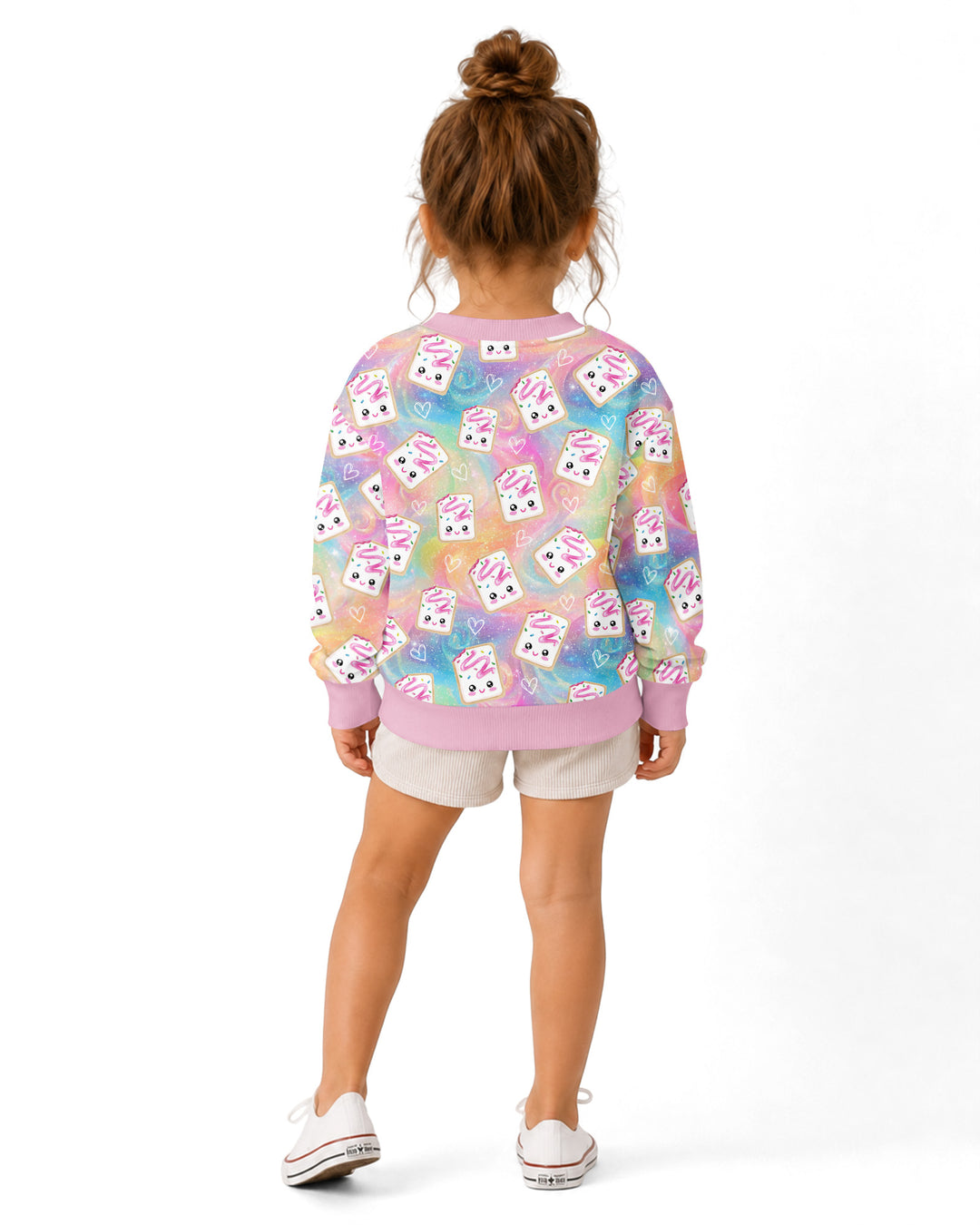 Sweatshirt mit Rundhalsausschnitt aus Bambusfaser