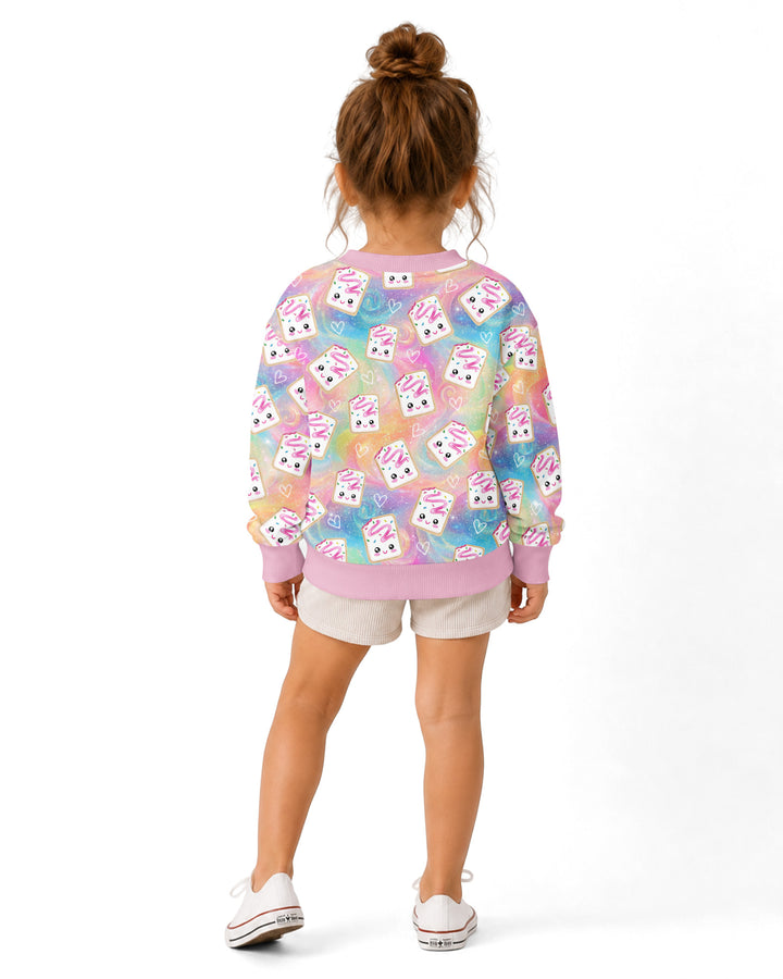 Sweatshirt mit Rundhalsausschnitt aus Bambusfaser