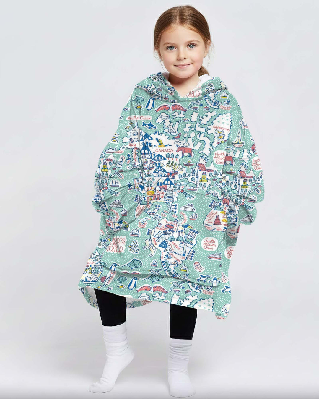 Hello World Wonders Bambus-Deckenhoodie