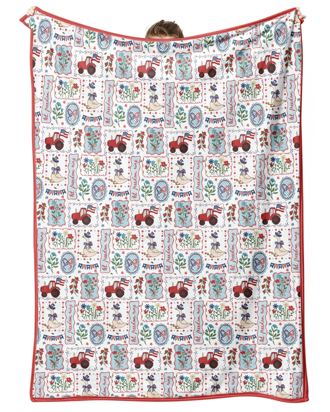 Vorlage Quilt Decke