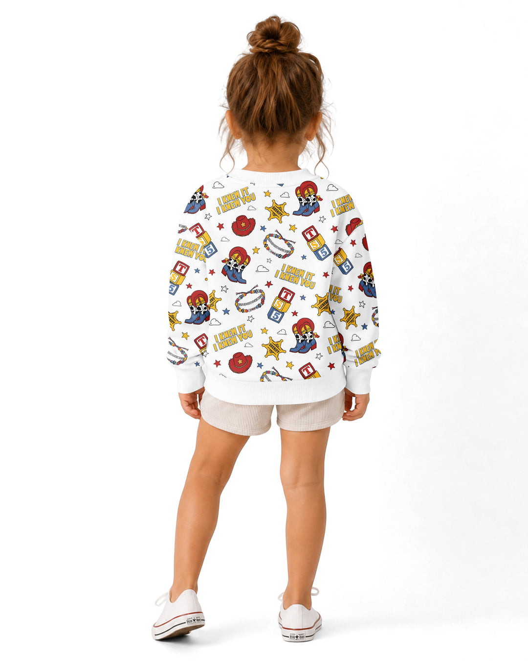 Little Cowgirl Bamboo Crewneck Sweatshirt