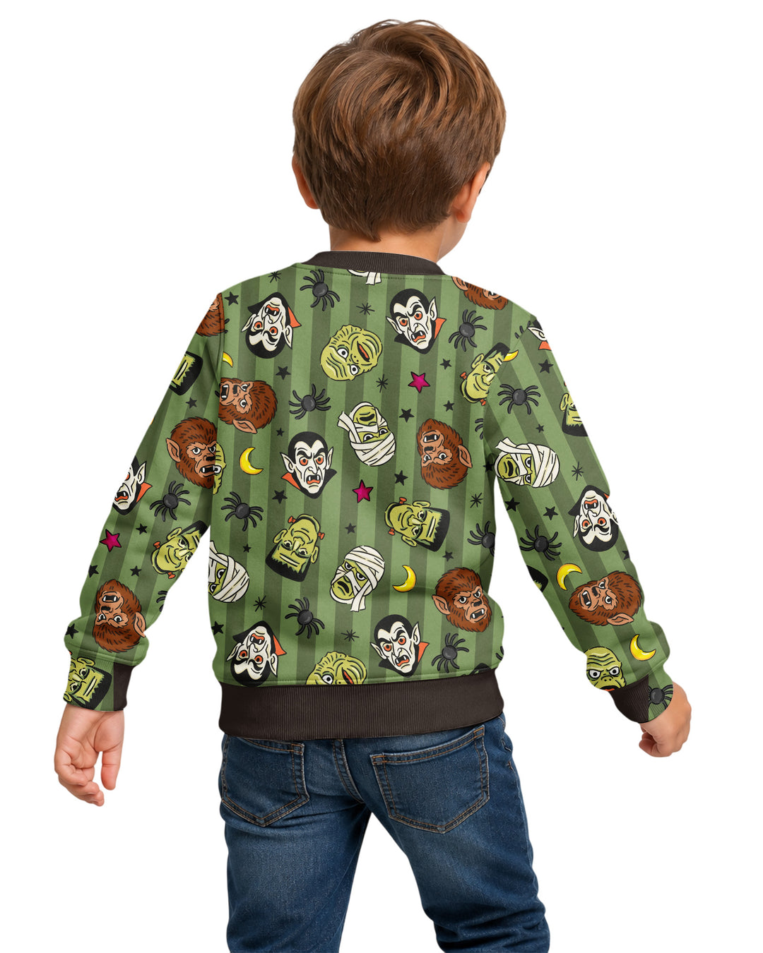 Sweatshirt mit Rundhalsausschnitt aus Bambusfaser