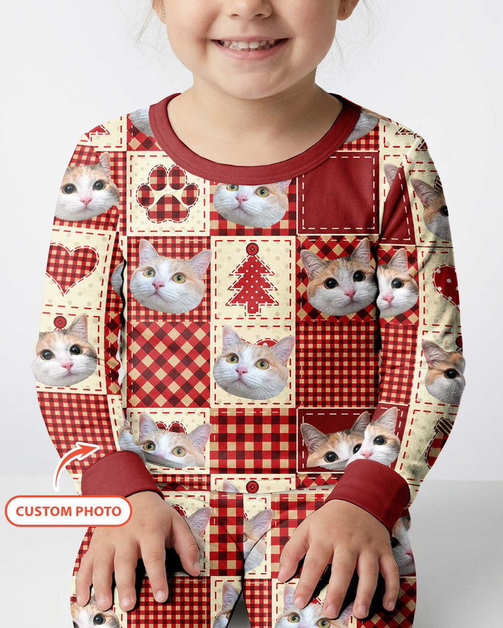 Christmas Ugly Pet Bamboo Two Piece Long Sleeve Pajama Set