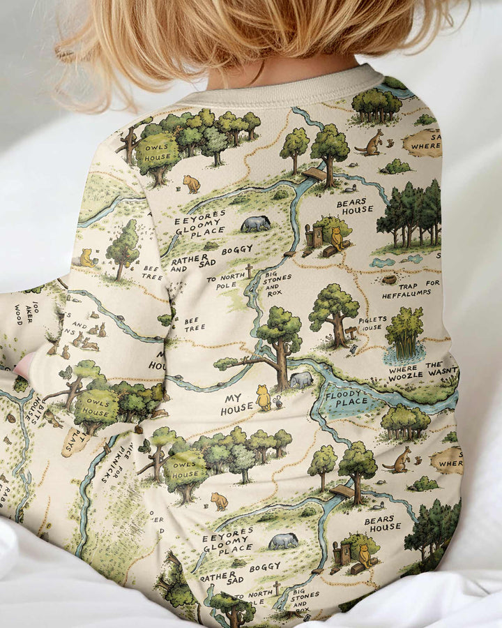 Classic Bear Maps Bamboo Convertible Zippy