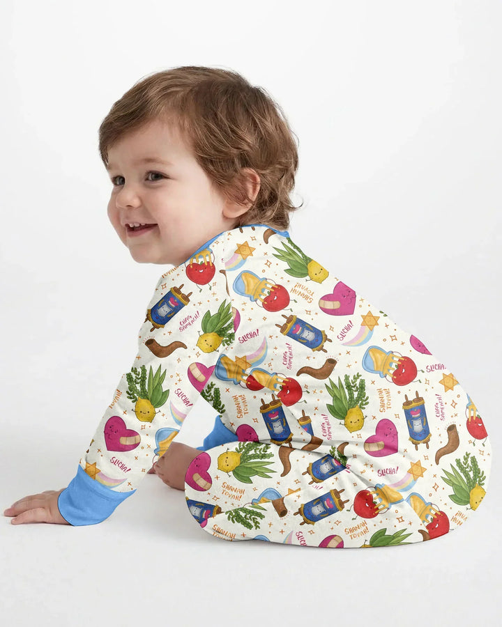 Gerippte Babykleidung mit individuellem Foto - Weich &amp; Skizzenhaft
