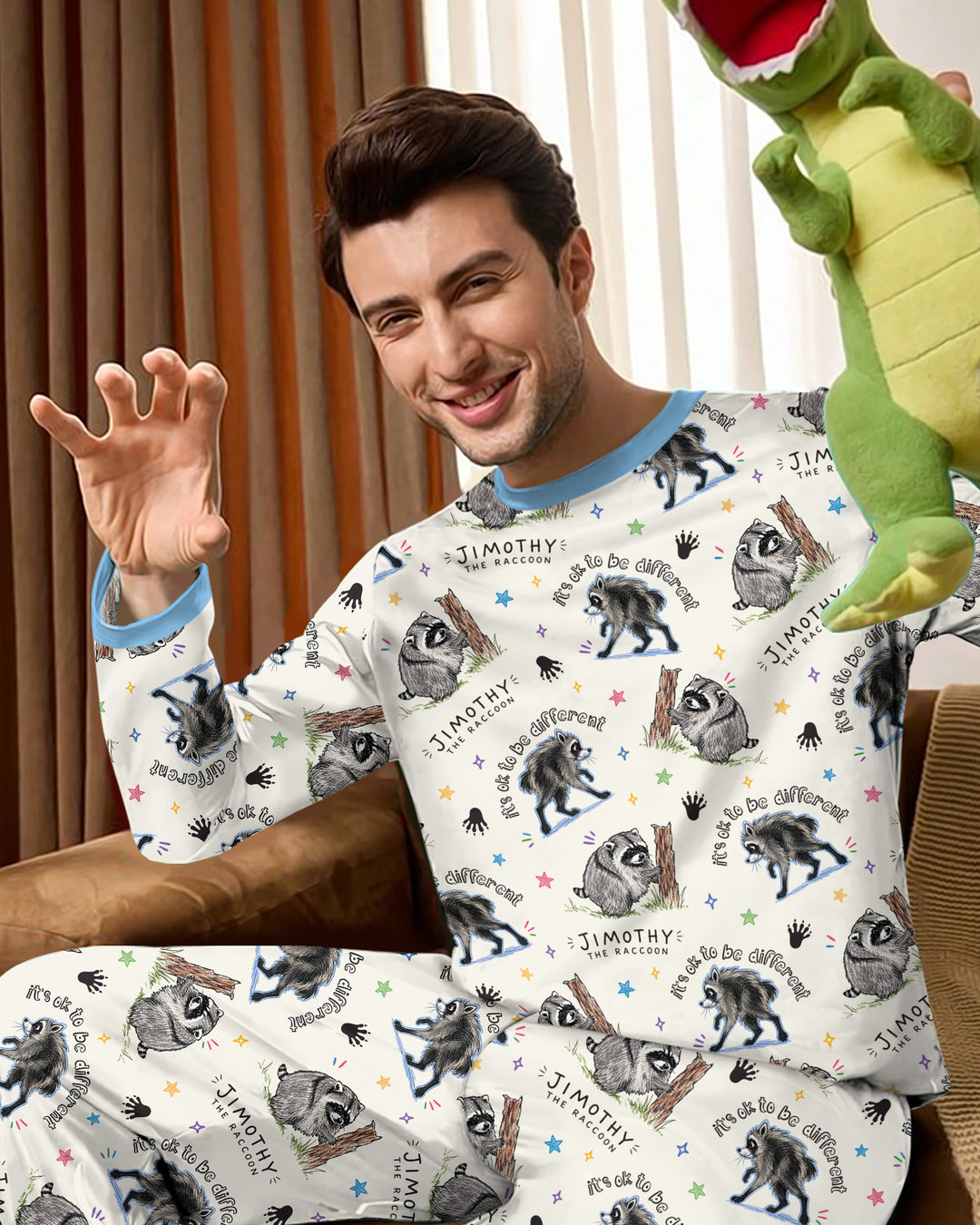 It's Okay to be Jimothy Bamboo Men's Pajama Set