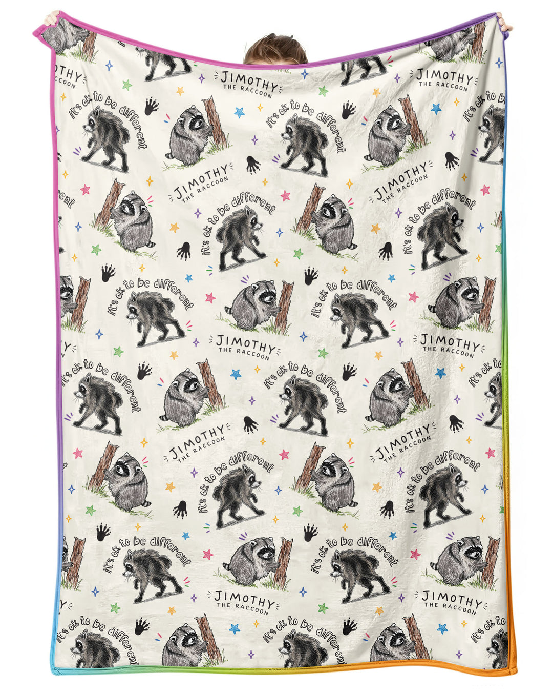 It's Okay to be Jimothy Bamboo Blanket