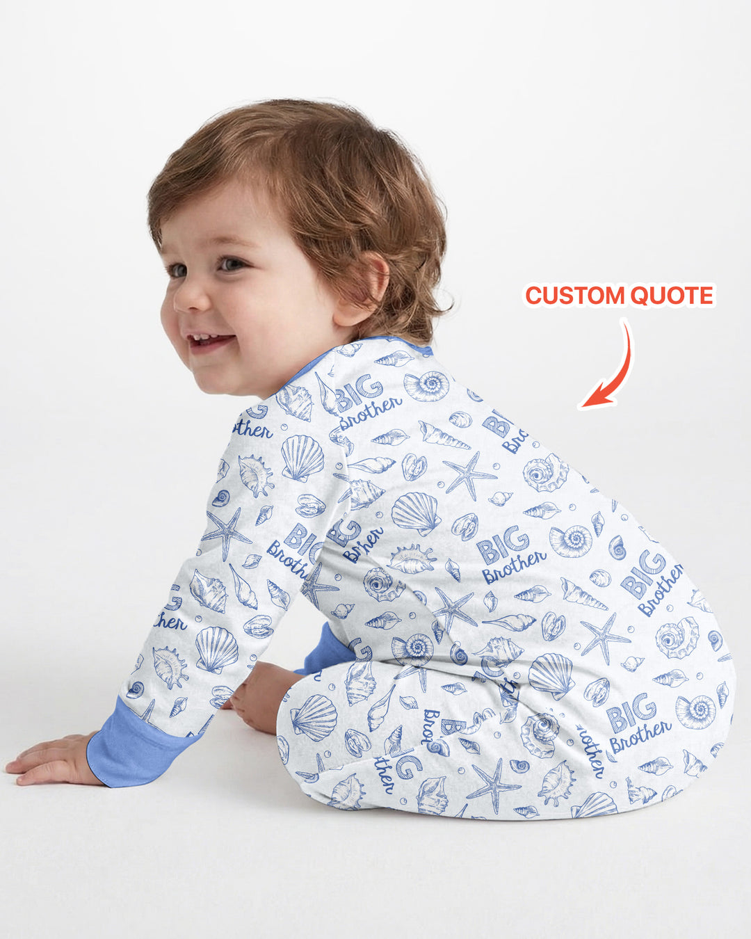 Coquette Seashell Matching Sibling Bamboo Convertible Zippy