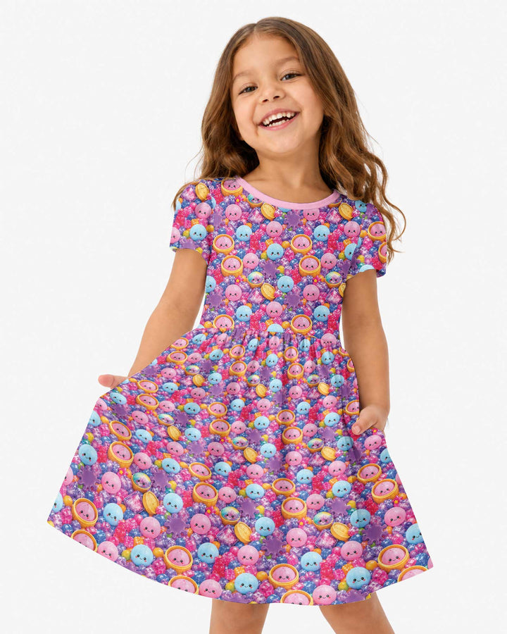 Vorlage Bambus Twirl Kleid