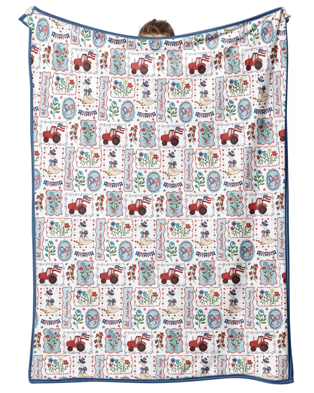 Vorlage Quilt Decke