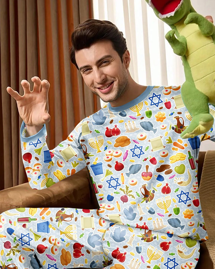 Shana Tovah Bamboo Men's Pajama Set