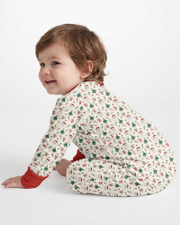 Gerippte Babykleidung mit individuellem Foto - Weich &amp; Skizzenhaft