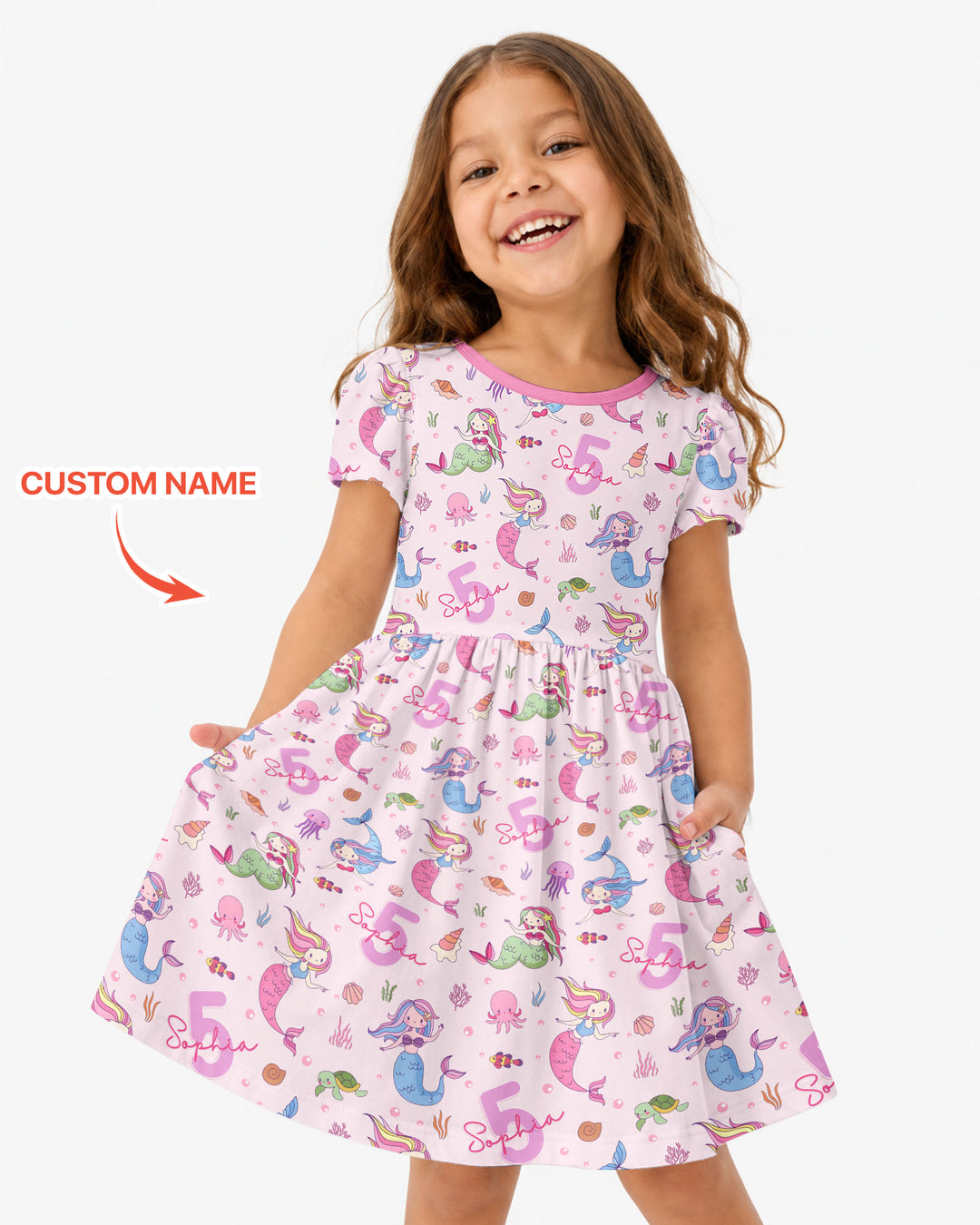 Vorlage Bambus Twirl Kleid