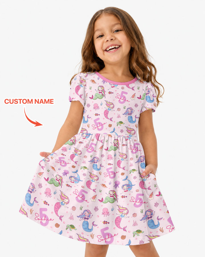 Vorlage Bambus Twirl Kleid