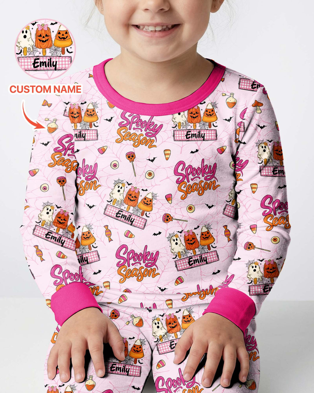 My Halloween 2026 Bamboo Two Piece Long Sleeve Pajama Set