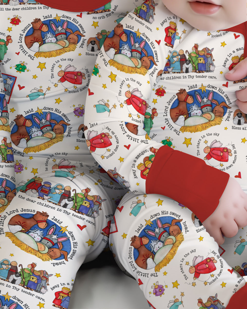 Gerippte Babykleidung mit individuellem Foto - Weich &amp; Skizzenhaft