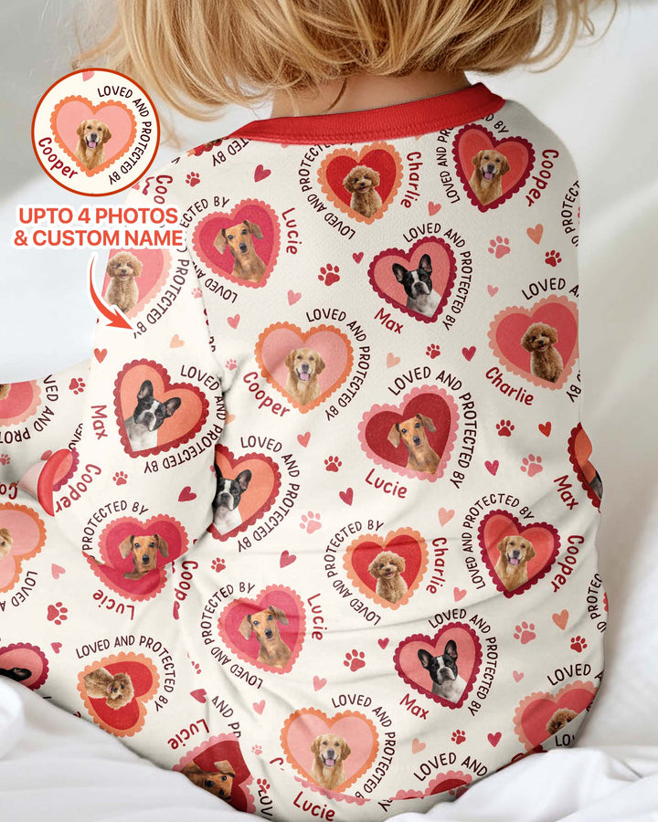 Custom Dogs Photo Loved And Protected By Bamboo Convertible Zippy