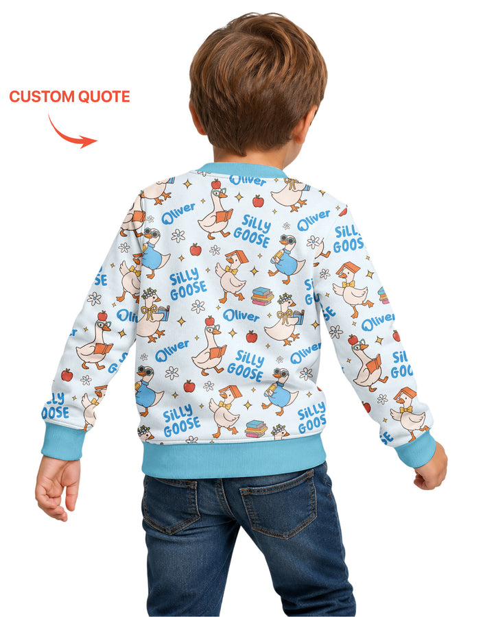 Custom Template Bambus-Rundhals-Sweatshirt