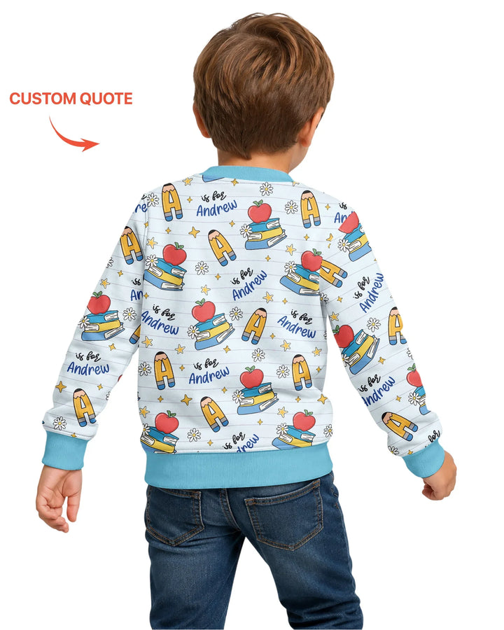 Custom Template Bambus-Rundhals-Sweatshirt