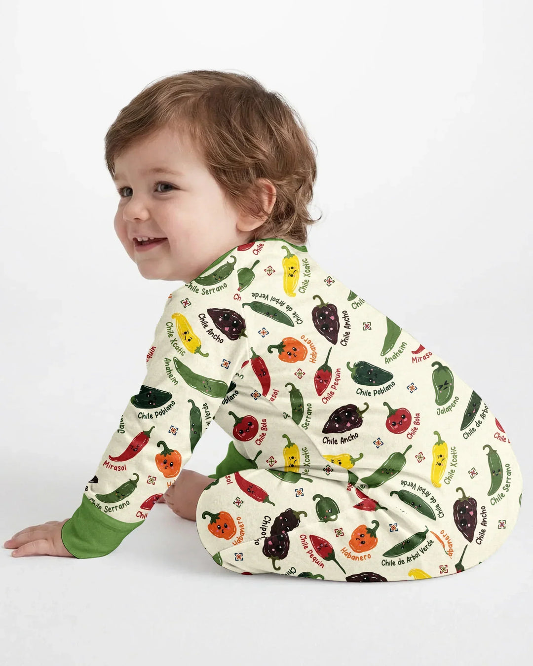 Gerippte Babykleidung mit individuellem Foto - Weich &amp; Skizzenhaft