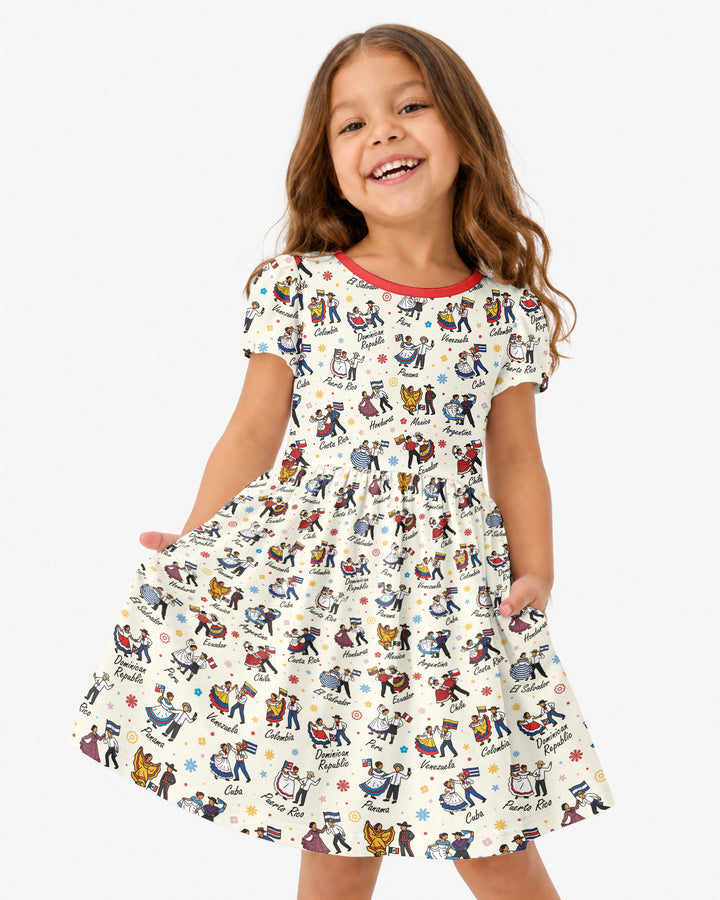 Vorlage Bambus Twirl Kleid